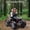 Black, variant on TEREDNAT 24V 2-Seater Kids ATV Electric Ride-On Quad with LED Lights, Music, Horn, 2 Speeds and Off-Road Tires, Black