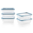 thumbnail image 2 of Snapware Total Solution 10pc Plastic Food Storage Containers Set, 3-Cup Rectangle Set with Locking Lids, 2 of 3