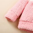 thumbnail image 4 of 0-2 Years Newborn Baby Girl Fluff Hooded Clothes Set Long Sleeve Hoodie Top + Pant Autumn And Winter Warm Daily 2pcs Outfit 26-27s, 4 of 5