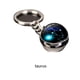 thumbnail image 3 of Sonducket Llaveros Simple cielo estrellado nebulosa Metal llavero tiempo piedra bola de cristal arte planeta doble cara colgante accesorios regalos Ropa, zapatos y accesorios Miscelánea Tauro Sonducket AP014134-05, 3 of 6