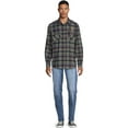 thumbnail image 2 of Yellowstone Men's & Big Men's Embroidered Flannel Shirt, Sizes S-3XL, 2 of 5