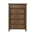 thumbnail image 3 of Liberty Furniture Carolina Park 5 Drawer Bedroom Chest - Brown, 3 of 13