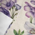 thumbnail image 6 of Valance for Windows,Retro Country Flowers Valances Curtain Rod Pocket Valance for Kitchen Bedroom Living Room Bathroom,Vintage Pastoral Floral on Linen Short Curtains Window Treatment 42x12in, 6 of 9