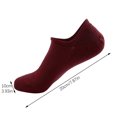 thumbnail image 3 of FAZVAOO Womens No Show Socks Unisex Non Slip Socks Red, 3 of 3