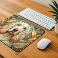 thumbnail image 4 of Clumber Spaniel Dog Art Nouveau Mouse Pad Low Profile Gaming Mat, 4 of 7