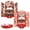 2pcs#A, variant on Waterfall Christmas Gift Card Booklet Handmade Money Envelopes with Ribbon, Pull-Out Design Stocking Stuffers Xmas Festive Holiday Party Supplies Surprise Greeting Card for Family Friend