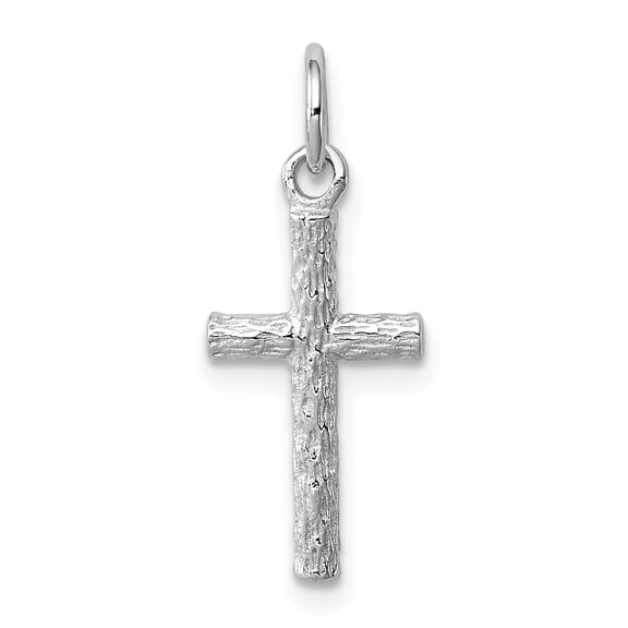 Beautiful Sterling Silver Rhodium Plated Cross Pendant