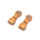thumbnail image 1 of Vogacara 2 piezas 1/28 Control remoto coche oscilación brazos simulación oruga Metal parte reparación accesorio reemplazo para MINI-Q9 oro Type3 NO3 Vogacara FN011027-03, 1 of 6
