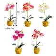 thumbnail image 4 of Wosthever Durabilidad duradera Flores artificiales para jardín Bonsai Decoración de boda artificial Maceta Ramo de Navidad orquídea bonsai Type3 NO3, 4 of 6