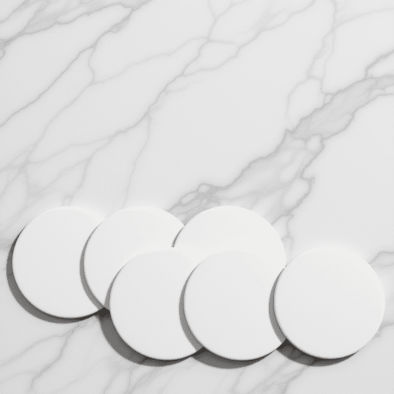 ELAYARD 30Pcs Non Slip Shower Stickers for Bathroom Bathtub White Self Adhesive