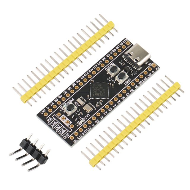 Placa de desarrollo STM32F401, placa de aprendizaje STM32F401CEU6 STM32F4, compatible con MicroPython/Programación