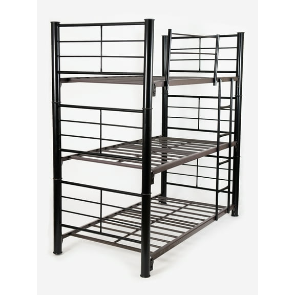 Litera triple individual Mich'Z color negro