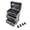 Black, variant on GELUOXI Professional Rolling Makeup Train Case with Drawers, Makeup Case on Wheels, Nail Tech Rolling Cart Storage Organizer Trolley Make up Case for Travel Makeup/Nail Art/Hair Styling, Silver