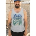 thumbnail image 4 of Country Roads Take Me Home Men's Tank Top Rustic Mountains Road Trip Music, 4 of 7