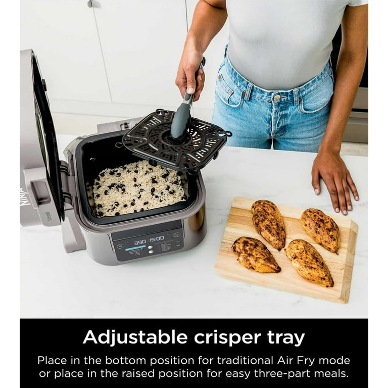 🌎 Instant Pot Air Fryer Duo Crisp +Multicooker,6 Quart,Open Box ‼️  853084004088