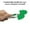 Green, variant on Silicone Christmas Stainless Steel 7inch Food Tongs For Baking And Cooking