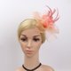 thumbnail image 4 of Mujeres Retro Fascinator Diadema Velo Sombrero de s Headwear Disfraz de fiesta de cóctel Sunnimix Fascinator Headpiece, 4 of 8
