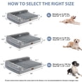 thumbnail image 4 of Bfpethome Camas Ortopédicas Para Perros Extra Grandes, Sofá Impermeable, Cama Xxl Para Mascotas Con Laterales, Parte Inferior Antideslizante Y Espuma Para Huevos, Sofá Cama Grande Para Perros Con Fund, 4 of 7