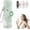 Green, variant on 2-In-1 Water Bottle with Built-In Foldable Fan, 23.3oz Large Capacity Portable Dual-Drinking Cooling Bottle, 3-Speed USB Rechargeable with Straw for Summer Travel, Hiking & Outdoor Activities