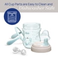 thumbnail image 4 of Chicco 7oz. Semi-soft Trainer with Bite-Resistant Spout, Snap-on Cap and Removable Handles, 6m+ - Sage, 4 of 9