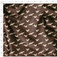 thumbnail image 4 of Soimoi Bird Print - Red, Viscose Rayon Fabric Material - 42 Inch Wide, 1 Yard, Unstitched Material For Dresses, Blouses, Skirts, Sleepwear, Kids Clothing, 4 of 6