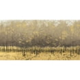 thumbnail image 3 of Wiens, James 24x14 Black Modern Framed Museum Art Print Titled - Golden Trees III Taupe, 3 of 5