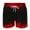 Red 21005, variant on OWMEOT 3D Graphic Mens Swim Trunks Summer Flame Print Bathing Suits Stretchy Quick Dry Beach Shorts 5 Inch Drawstring Board Shorts