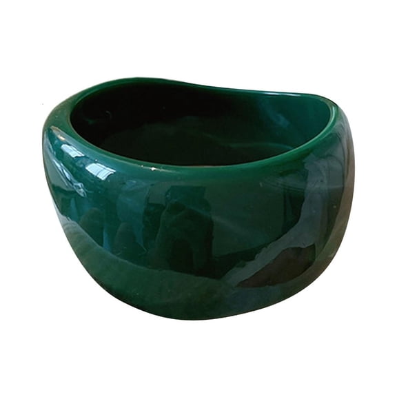 Modern Acrylic Bangle Bracelets Wide Geometric Bangle Everyday Wear Bangles
