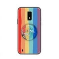 thumbnail image 6 of ABL-Phone Case For BLU View4, Dirt-resistant Back Cover Quicksand Skin feel silicone Soft Case Simplicity Glitter Rotatable stand Protective Phone Lens Protection Waterproof Kickstand, 6 of 9