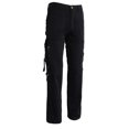 thumbnail image 1 of TISHITA Pantalon de Travail Rétro Élégant pour Homme Garçon à Multiples Poches pour la Marche et la Randonnée 10 Tailles Noir, 1 of 8