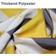 thumbnail image 2 of Cortina de ducha resistente al moho, 180 x 180 cm, con dobladillos con peso, impermeable, lavable, con 12 ganchos, poliéster., 2 of 5