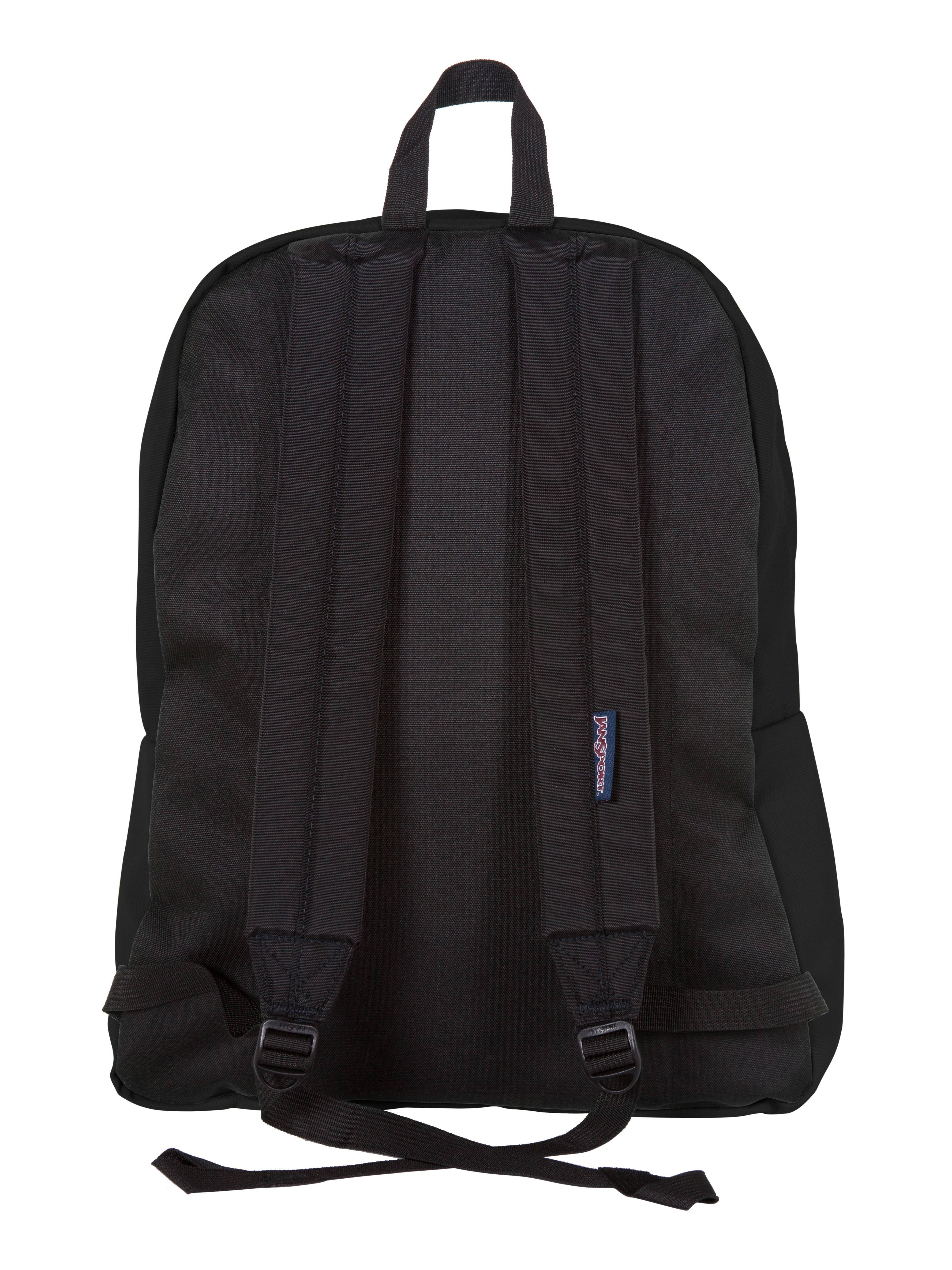 classic black jansport backpack