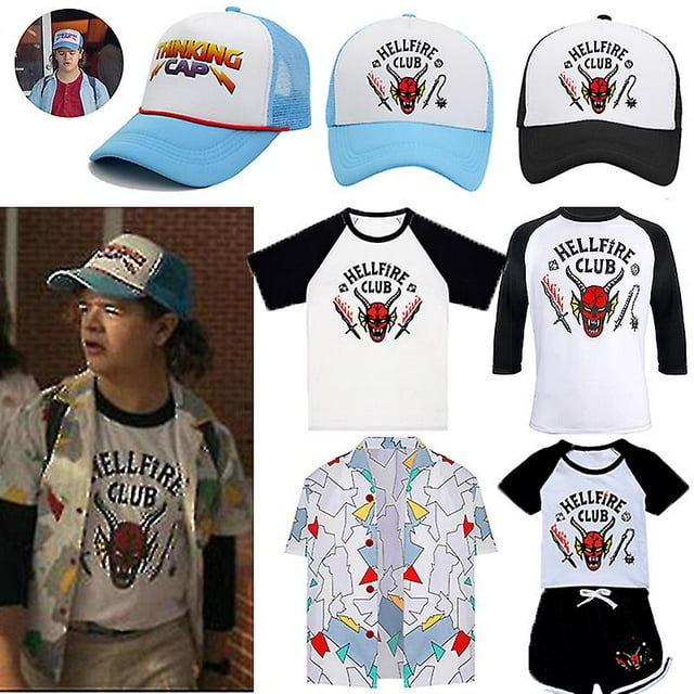 Stranger Things 4 Hellfire Club T-shirt Unisexe Enfants Adultes Tee Tops/capsules/chemises/ensemble