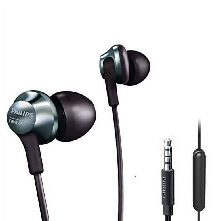 Philips Wired Earbuds W Mic Hi Res Audio Comfort Fit Walmart
