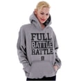 thumbnail image 3 of US Army Star Logo Full Battle Rattle Hoodie Sweatshirt Women Men Brisco Brands X, 3 of 6