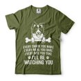 thumbnail image 5 of Cute Dog Shirt Dog Owner Gift Funny Dog Shirt I'll Be Watching You Shirt Dog Mom Shirt Dog Dad Gifts (Medium Grey), 5 of 6