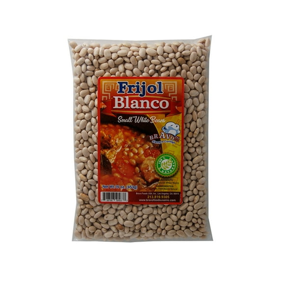 White Beans 1 lb – Bravo Foods | Mild Bean for Latin Recipes