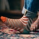 thumbnail image 1 of Calcetines de otoño e invierno de algodón peinado sin hueso, calcetines de tubo de carretera doble, calcetines de marca Tide de rayas retro para hombres y mujeres, 1 of 5