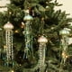 thumbnail image 2 of Wosthever 4 Uds. Colgante de medusas de perlas de cristal adornos colgantes de árbol de Navidad para el hogar y decoraciones navideñas Kits de decoración para fiestas Wosthever HA039238-00, 2 of 6