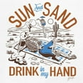 thumbnail image 3 of Sun and Sand Drink in My Hand Women's Tank Top But its a Dry Heat Funny Skeleton Desert Summer Beach Vacation, 3 of 7