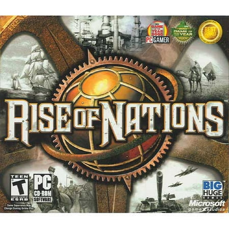 Rise of Nations Jewel Case (PC) (Best Fiends Game For Pc)