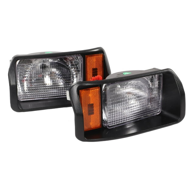 Front Headlights, High Luminous Efficiency Weatherproof Long Durability 101988002 Shockproof For Auto Replacement For /Utility/Industrial Carts