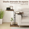 thumbnail image 4 of Mesa Credenza Recibidor de Entrada, Mesa Consola, Mueble Organizador Sofá Decorativo Madera y Metal, Estante Organizador Mesa Auxiliar para Sala, Recámara y Pasillo, 4 of 4