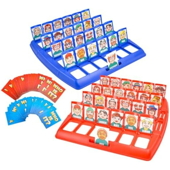 Board Game for Kids - Who I Am Classic Learning Toys,Fun Family Cognitive Board Games | for Kids Travel Home Holiday Night Airplane Car Trips Party Sunday School