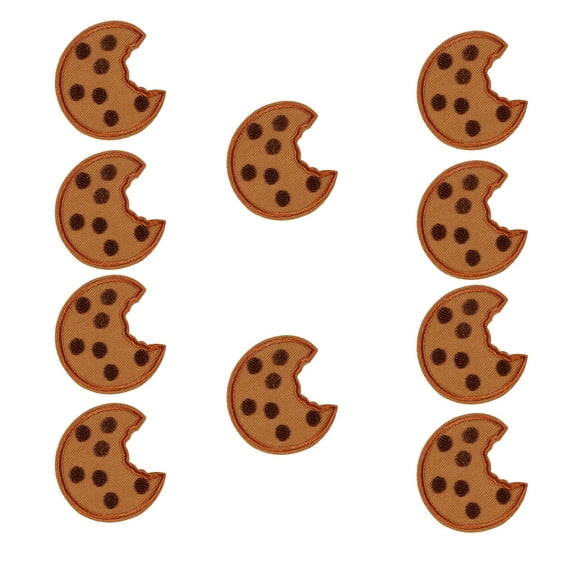 Yonrjhukm 5 Pcs Cookies Clothing Patches Clothing Accessories Cloth Labels Embroidery Shoes Accessories Cloth Stickers