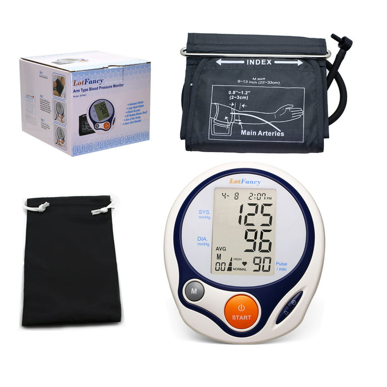 Automatic Blood Pressure Monitor With Arm Cuff – Health Results