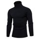 thumbnail image 1 of Suéter de cuello alto de moda con base de tiras verticales Suéter de cuello alto informal popular Suéter de gran tamaño para correr para hombres Cantidad, 1 of 6