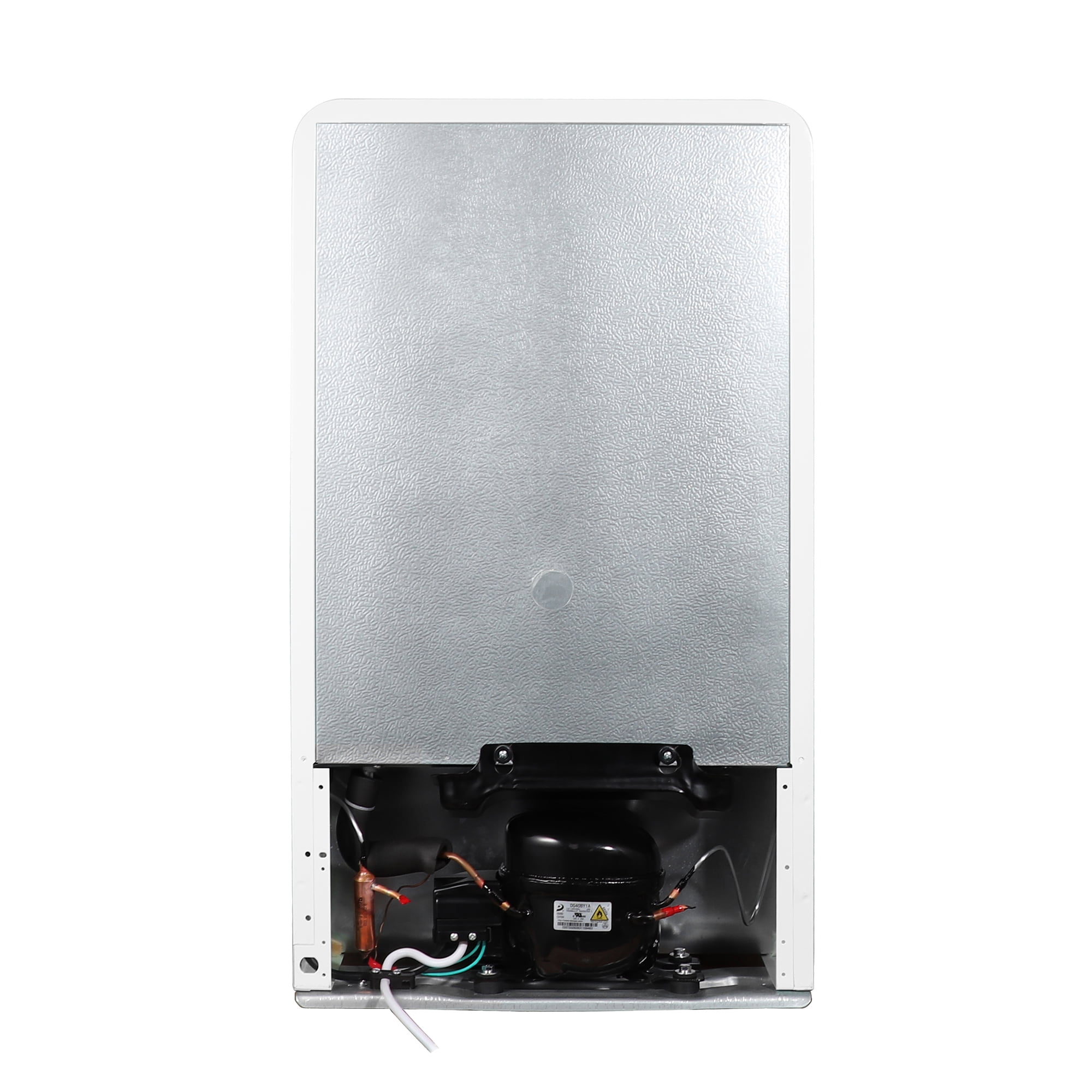 Magic Chef MCR32CHW Manual Defrost Retro Mini Fridge, White, 3.2 cu. ft., 120 V