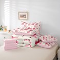 thumbnail image 6 of Castle Fairy Cowgirl Boots Hat Twin Bedding Sets,Kawaii Floral Bow Bedding Comforter Set, 6 of 8