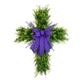 thumbnail image 3 of AMLESO Easter Cross Wreath Window Lavender and Eucalyptus Decorative Fall Wreath Easter, 3 of 8